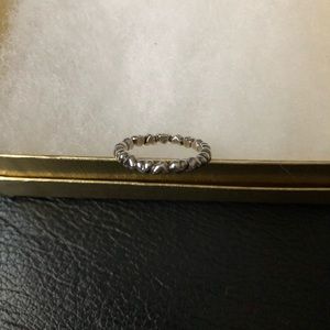 Pandora Silver Hearts Ring